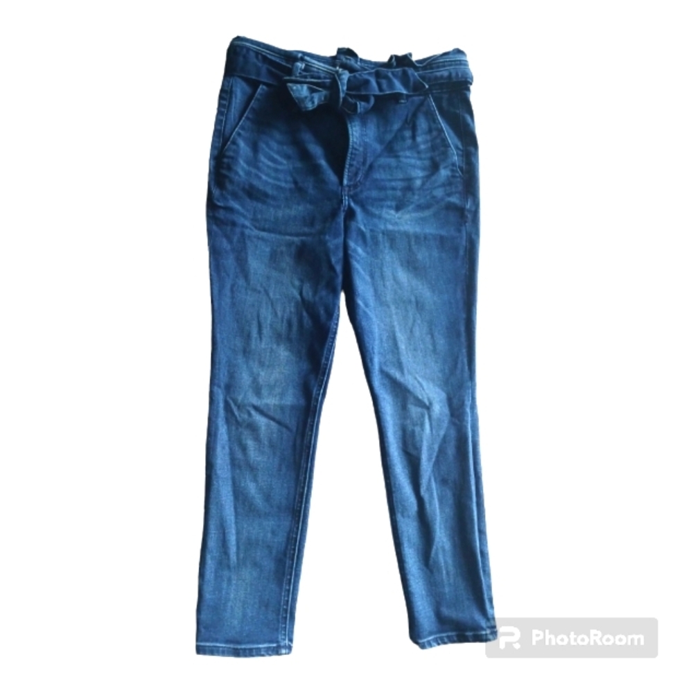 Express jeans with front tie